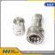1/4” ISO7241B Check Valve Stainless Steel Quick Coupling