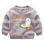 Baby printing hoodies 100% Organic cotton Clothing Children boys Printed Hoody Winter Fashion New Cartoon kids