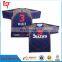 OEM 100%Polyester Custom Sublimation Youth Baseball&Softball T-shirts
