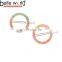 Plain Hair French Acetate Barrette Clips