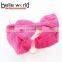 High quality star print knot baby headband bowknot cotton headband for children