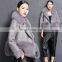 2016 Latest Fashion Women Short Sheep Skin Jacket / Winter Softshell Lady Leather Jacket
