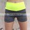 Fashionable summer seamless short yoga pants, hot sexy girls short pants