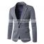 Fashion New Style Autumn Winter Long Sleeve Slim Fit Blazer Designs For Men