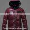 Wholesale Light Comfortable Solid Color Zipper Up Winter Padding Down Coat Waterproof Jacket