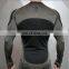 muscle o neck elastane gym mens compression shirts