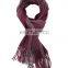 inner mongolia factory winter warm infinity unisex pure wool scarf shawl fashionable classic stripes scarf wool stoles shawls