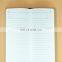 Customized cheaper price Agenda Design black Leather Cover schedule Book /Journal Bound notebook printing