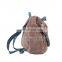 Custom brown bear animal backpack