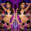 beautyslove sexy black and blue Lace bra panty hot girls woman sexy bra lingerie net Bra sets