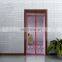 Magnetic soft screen mosquito Yarn Printing curtain WITH Magnetic stripe
