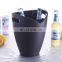 Custom plastic material vodka ice buckets for party