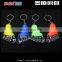 Promotion item foot flashing led keychain for kids