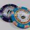 Custom Monte Carlo plastic poker chips token coins