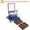 Manual concrete hollow block making machine