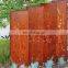 2mm Thick Rusted Corten Screen Decorative Sheet