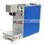 Hot sale Mini portable 20W 30W 50W 100W Fiber Laser Marking Machine For Aluminum steel bottle plastic