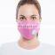 Disposable Pink Color PM2.5 Filter Mouth Mask with Breathing Valve