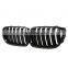 RTS, For BMW 5 Series F10 F18 Grille change to BMW 5 Series F10 F18 high guality Black front grille 2010-2017