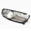 Front Grill Grille 2014-2016 Diamond Style Silver for Mercedes GLA class X156
