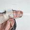 Baby Collar Triangle Bag Fart Clothes Baby Plaid Romper