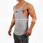 Bodybuilding Fitness Custom Logo Printing Design Mens Gym Men Cotton Polyester Tank Tops