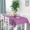 Cheap Ready Made Solid Color Simple Fashion Waterproof Stain Resistant Rectangle Fancy Table Cloth