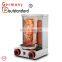 Germany Gas Shawarma Doner Kebab Machine Gyro bbq rotating Grill with 2 Burner Vertical Broiler