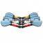 cafe racer Universal Motorcycle Rearview Side Mirror 8mm 10mm Blue glass Anti-vertigo Mount Tool Bolts