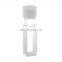 Rectangular with screw quartz cuvette with lid/quartz cell