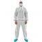 waterproof overalls disposable PPE hazmat suit EN14126
