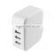 Travel Wall Charger 5V 2.4A 3.4A 4.2A 6.2A multi USB Port Power Adapter with US EU plug for Mobile Phone