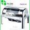 Oblong/Round Stainless Steel Glass Lid Buffet Chafing Dish for Hotel Restaurant