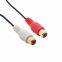 6 ft Stereo Audio Cable - 3.5mm Stereo Cable Male to 2x RCA Cable Female