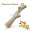 interactive branch shaped dog chew toy eco-friendly straw dog toy non-toxic and keep mouth healthy