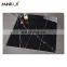 Glazed porcelain floor tile living room Nero Marquina marble tile