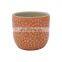 Modern Ceramic Floral Embossed Decorative Planter Flower Pot