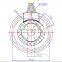 Reluctance Resolver Sensor for EV AC Motor of Golf Cart Forklift Electric Vehicles 74 Series