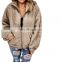 2021 European and American cross-border independent station Amazon's new women's woolen cardigan jacket jacket