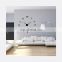 K&B wholesale factory modern style EVA+Acrylic diy digital  wall clock large