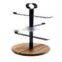 wooden & iron mug stand