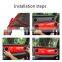 Red Interior Center Console Dashboard Gear Cover Trim For Jeep Wrangler JL 2018+