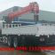 Good quality and best price ISUZU 6*4 GIGA cargo truck with crane for sale