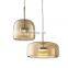 Modern LED Chandelier For Bedroom Dining Room Living Room Simple Bedside Hanging Lamp Decor Glass Led Pendant Light