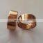 TEHCO Wrapped Bronze Bushing FB090 CuSn8P Copper Alloy Bushing with Diamond Oil Sockets to Preserve Oil for Mining Machinery.
