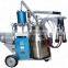 Best selling stainless steel single bucket cow milking machine for sale