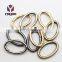 Luggage Hand Bag Hardware Accessories Oval Hook Open Ring Buckle Opening Spring Oval Ring