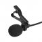 3.5mm Clip-on Microphone Lapel Lavalier Microphone Recording Mic for Phone PC