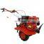 Water cooled diesel engine rotary mini tiller cultivator ,tiller machine