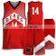 Custom make sublimation basketball shooting shirts dry fit t shirts 100% Polyester